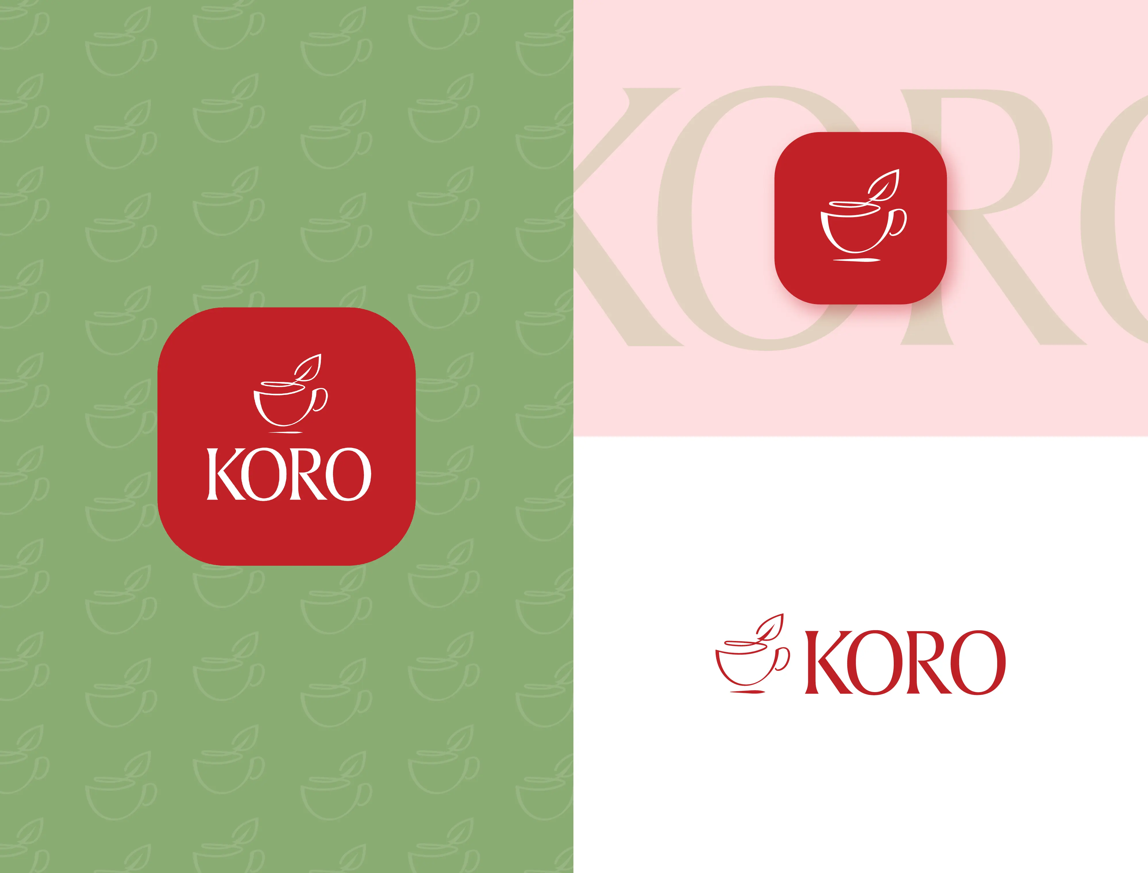 KORO logo variations